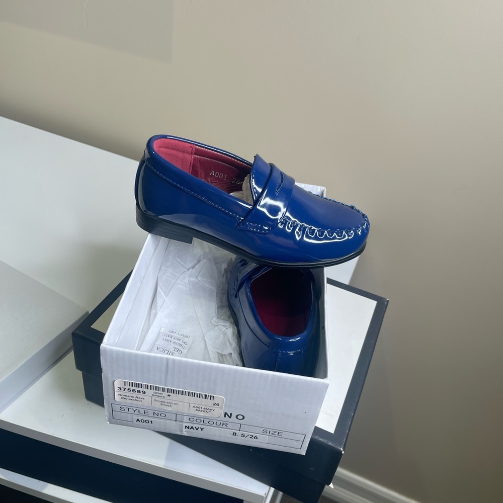 Romano Ridolfi Blue Dress Shoes